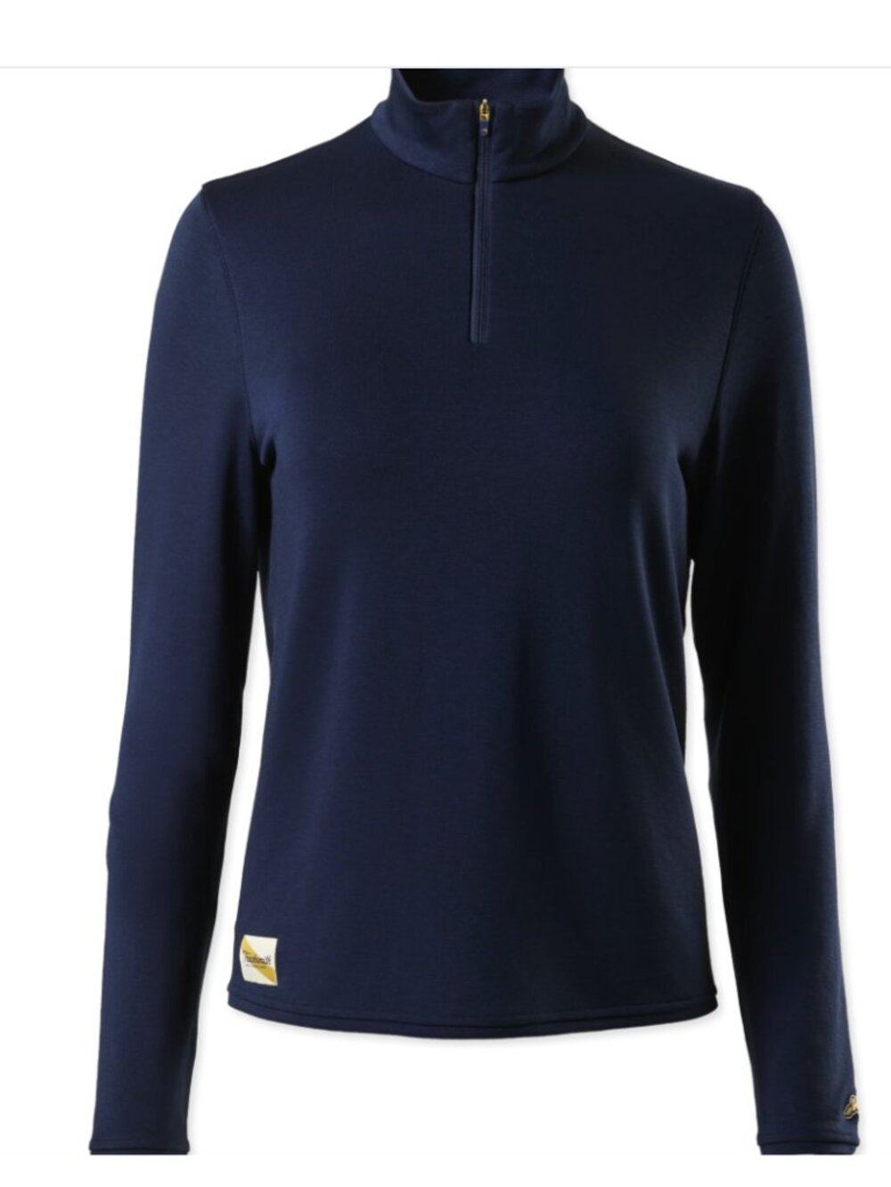 Tracksmith Session Quarter Zip Navy blue top XS